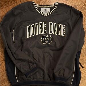 Colosseum Athletics Notre Dame Pullover - Black